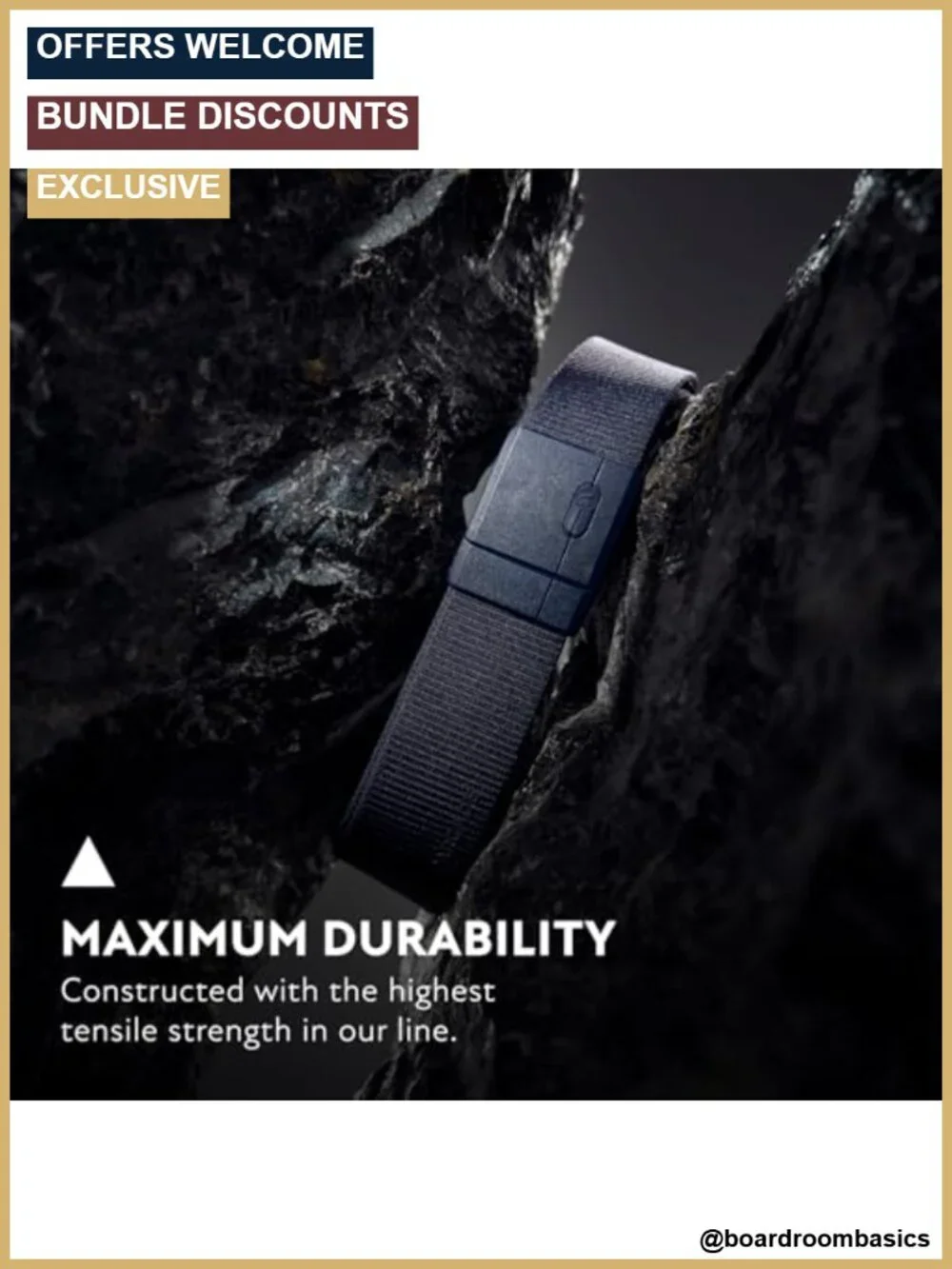 Men's Magnetic Buckle Stretch Belt with Secure Tension Lock, High Stretch